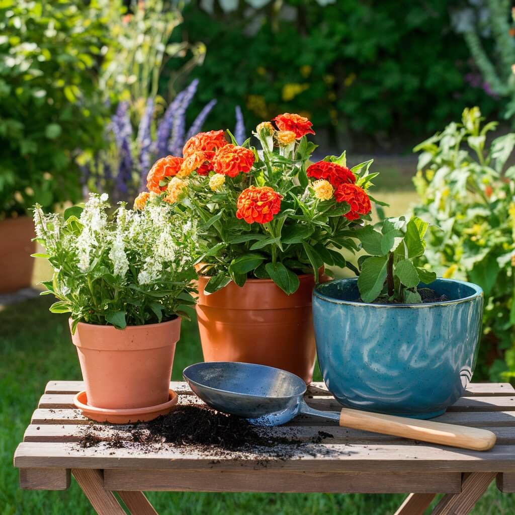 Image of garden tools